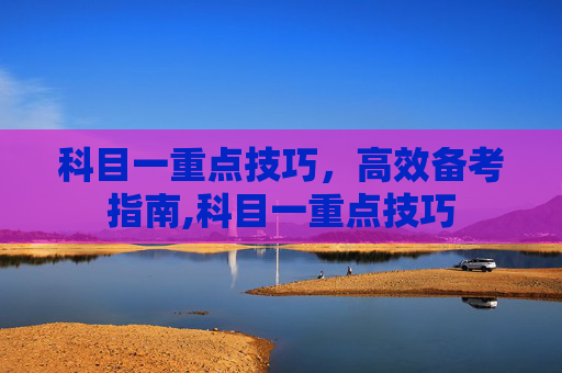 科目一重点技巧，高效备考指南,科目一重点技巧